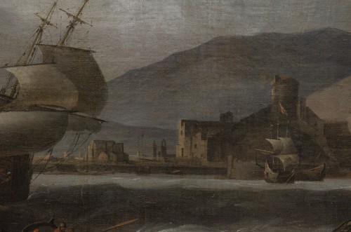 17th century - Large seascape by BLANCKERHOFF Jan Theunisz (1628 – 1669)