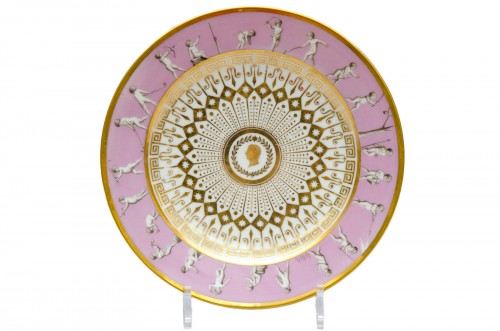 Assiette "olympique", Nast à Paris (1783-1835)