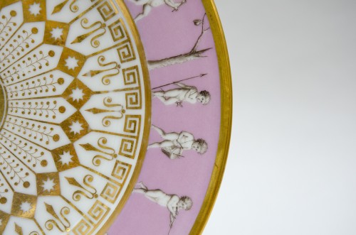 19th century -  &quot;olympic&quot; plate, Nast in Paris (1783-1835)