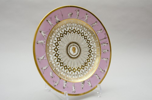 Empire -  &quot;olympic&quot; plate, Nast in Paris (1783-1835)