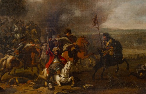 Battle of horsemen, Francesco Guiseppe CASANOVA (1727 – 1803) - Louis XV