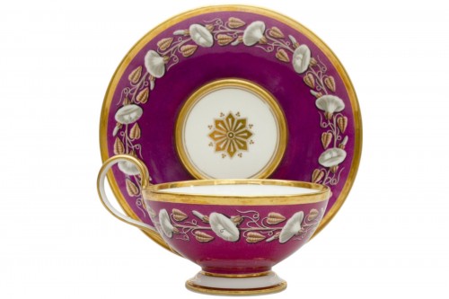 Grande tasse à thé et soucoupe - Nast à Paris 1783-1835