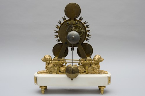 A Louis XVI Skeleton clock by Lepaute à Paris - 