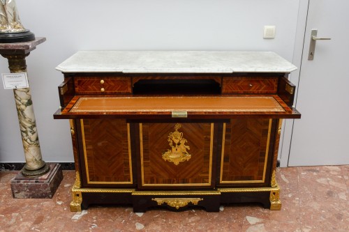 XIXe siècle - Commode à écritoire, Monbro à Paris vers 1841