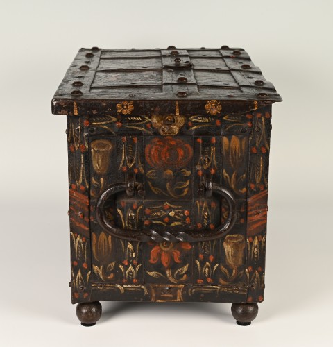 17th century - A small iron strongbox