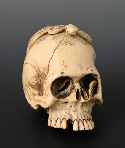  - Ivory Skull, Japan Meiji period