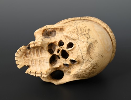 Antiquités - Ivory Skull, Japan Meiji period