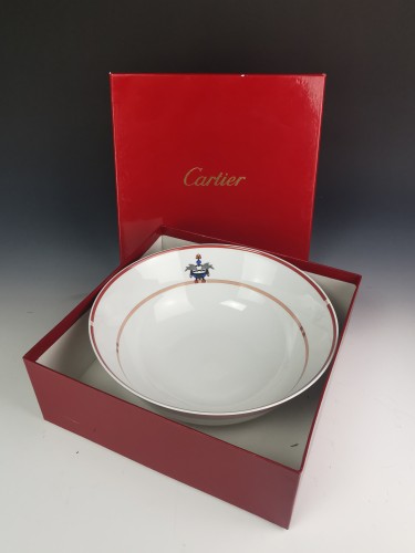 Antiquités - Cartier - Modèle "la Maison Vénitienne" Service De Table De 62 Pièces - Neuf