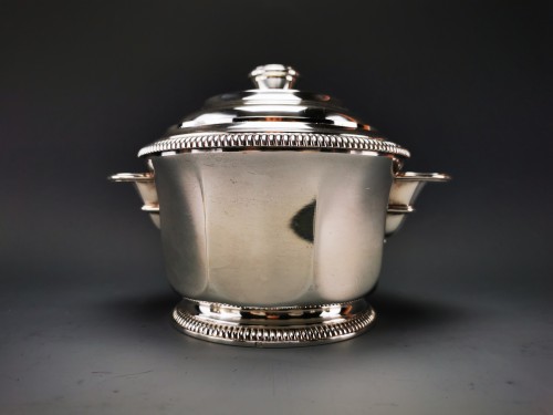 Christofle &amp; Cardeilhac - Art Deco style Sterling Silver Coffee/Tea Set - 