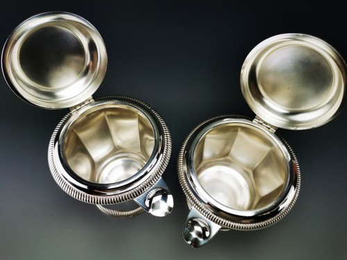 Art Déco - Christofle &amp; Cardeilhac - Art Deco style Sterling Silver Coffee/Tea Set