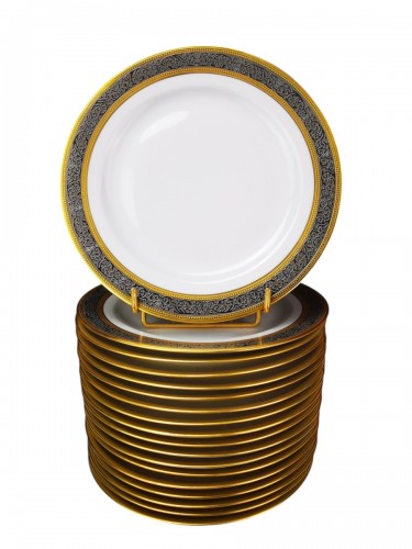 Bernardaud - &quot;Vulcain&quot; Limoges porcelain table service