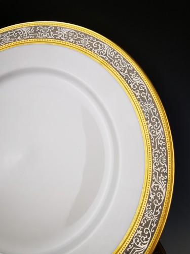 Antiquités - Bernardaud - &quot;Vulcain&quot; Limoges porcelain table service