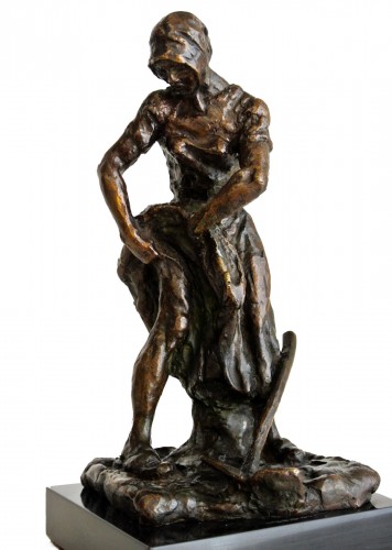 Statuette en bronze signée Gaston Broquet (1880/1947)