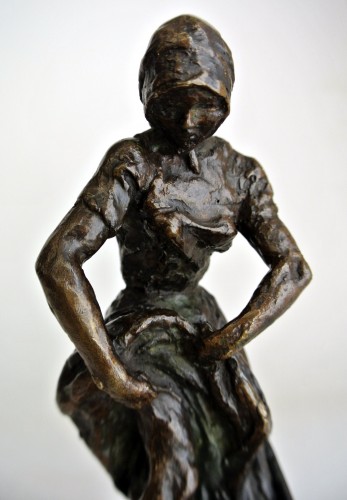 Statuette en bronze signée Gaston Broquet (1880/1947) - Marc Menzoyan