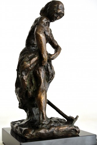 Statuette en bronze signée Gaston Broquet (1880/1947) - Art Déco