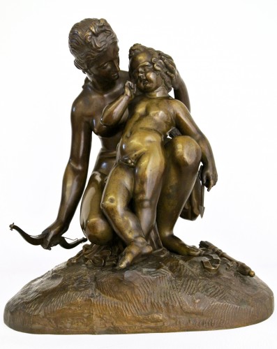 Vénus et l’Amour d’après James Pradier (1790/1852) - Sculpture Style Louis-Philippe