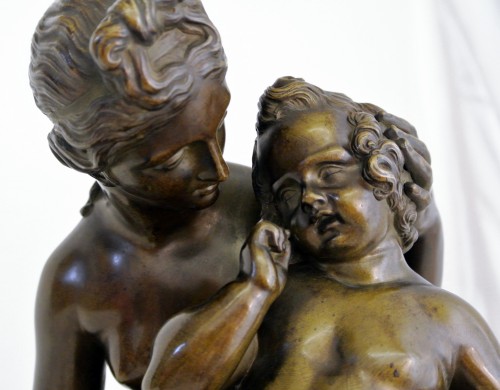 Antiquités - Vénus et l’Amour d’après James Pradier (1790/1852)