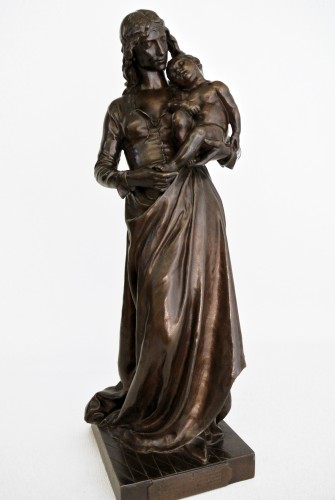 Clotilde de Surville after Jean Gautherin (1840/-890) - Sculpture Style Napoléon III