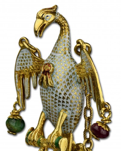 Antiquités - Renaissance pendant of the Pelican in her piety