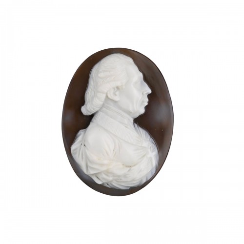 An agate portrait cameo of Karl Theodor Anton Maria Von Dalberg (1744-1817)