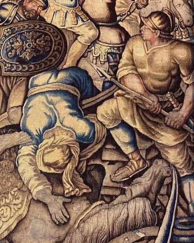 17th century - Aubusson tapestry of Alexander the Great, 17th century