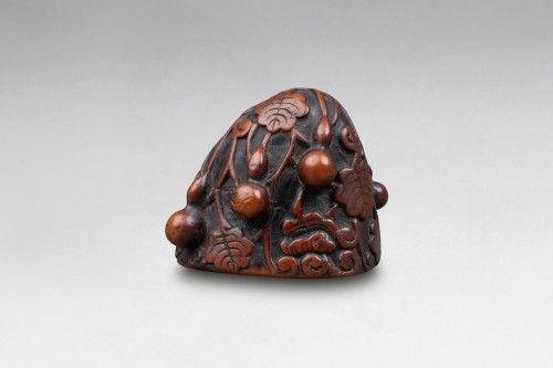 Netsuke - Coloquintes, calebasses et leurs feuillages Japon Edo - Arts d