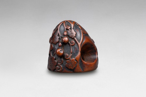 Netsuke - Coloquintes, calebasses et leurs feuillages Japon Edo - Reflets des Arts