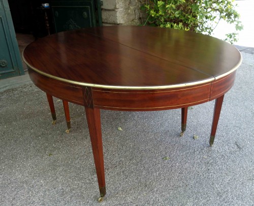 Furniture  - Conference or banquet table in solid mahogany, 6 meters