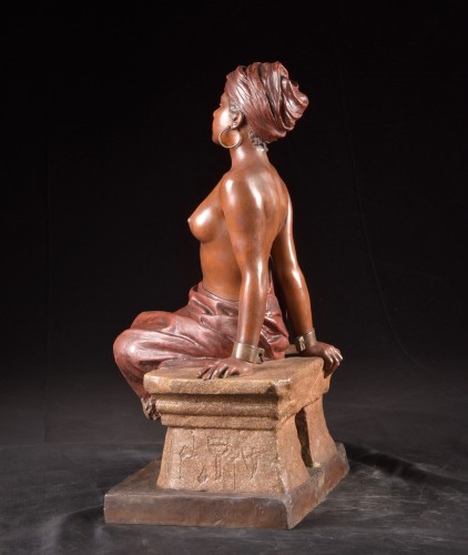 Antiquités - Esclave assise - Emmanuel Villanis (1858-1914)