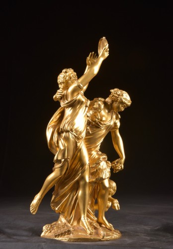 Sculpture Sculpture en Bronze - Bacchantes d'après Clodion (1738-1814)