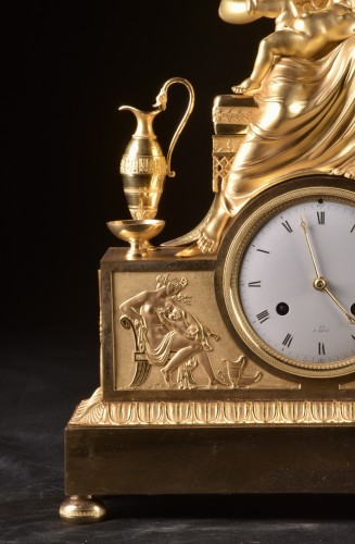 19th century - An Early 19th Century French Gilt Bronze Clock