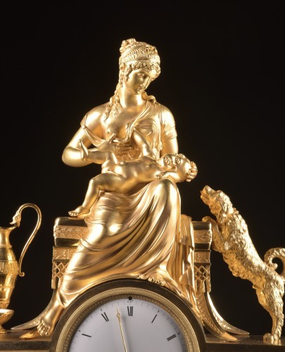 Antiquités - An Early 19th Century French Gilt Bronze Clock