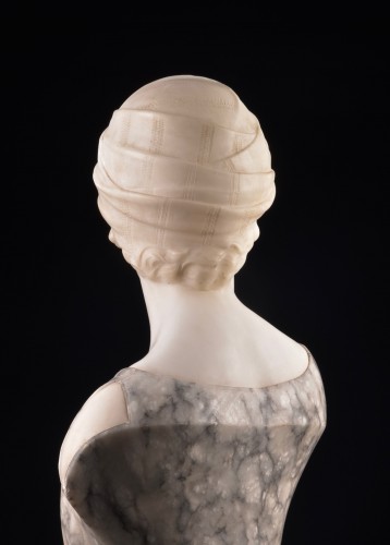 Guglielmo Pugi (circa 1850-1915), Bust Of A Women With A Turban - Art nouveau