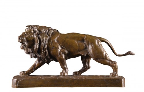 Lion par Louis Vidal (1831 - 1892) 