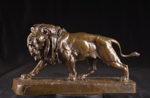 19th century - Lion by Louis Vidal (1831 - 1892) 