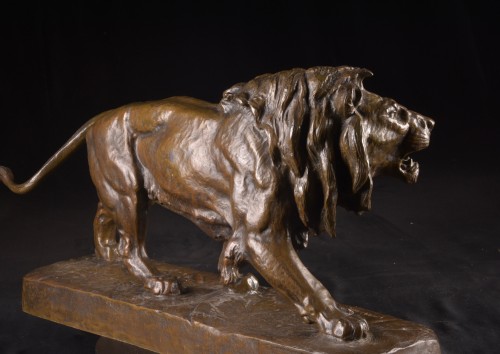 Antiquités - Lion par Louis Vidal (1831 - 1892) 