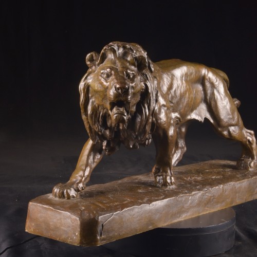 Antiquités - Lion par Louis Vidal (1831 - 1892) 