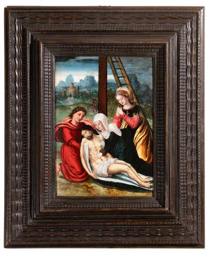 Déploration du Christ, école Anversoise du XVIème siècle