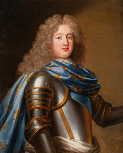 Portrait de Louis de France, le Grand Dauphin vers 1680 - Tableaux et dessins Style Louis XIV