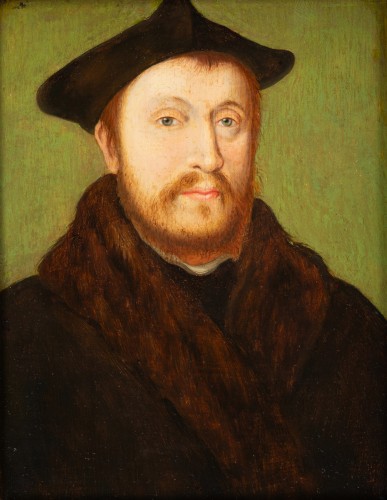 Tableaux et dessins Tableaux XVIe siècle - Portrait d’homme - atelier de Corneille de Lyon (1500-1575)