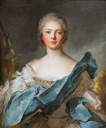 Princesse de Soubise – Atelier de Jean-Marc Nattier (1685 - 1766) - Tableaux et dessins Style Louis XV