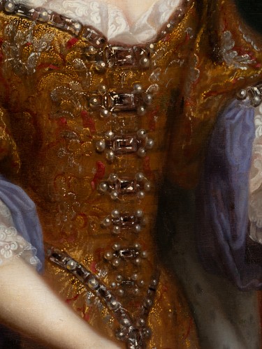 Louis XIV - Large portrait of Marie-Anne-Victoire of Bavaria by François de Troy, circa 1685