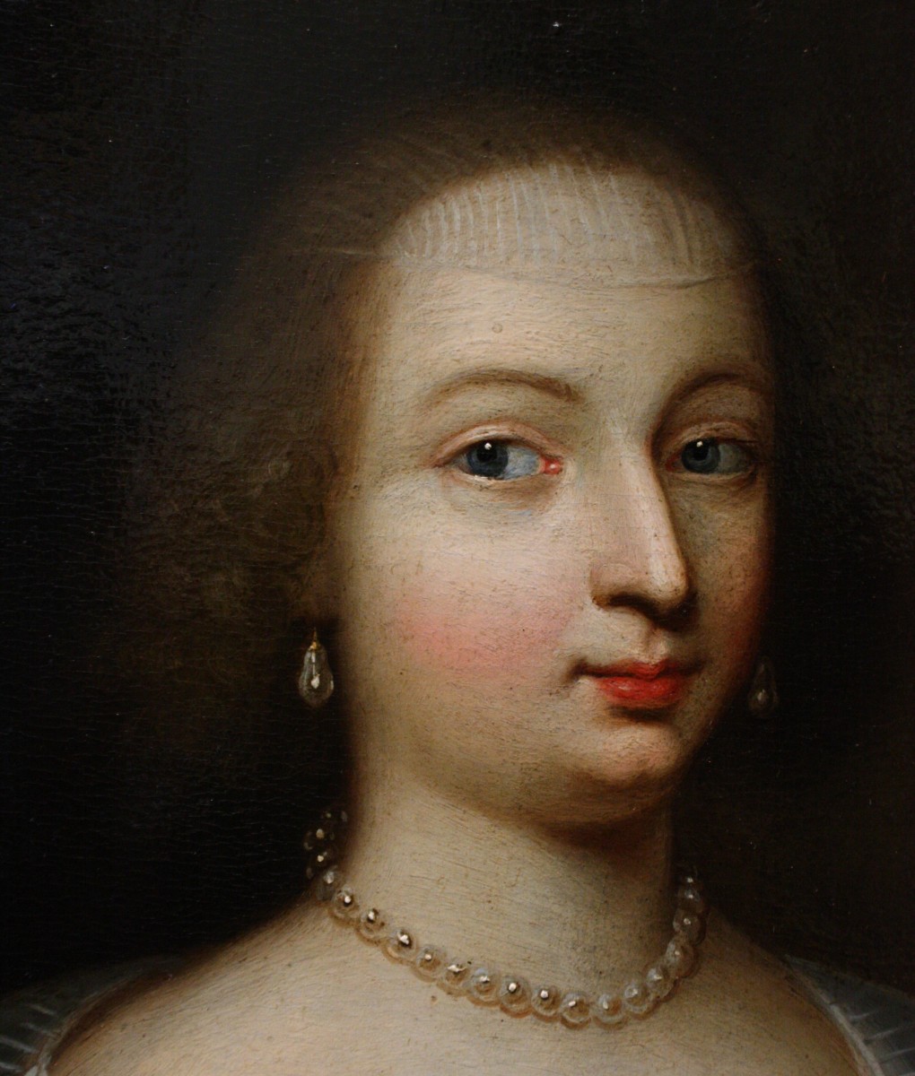 Portrait of Marie de Bourbon-Montpensier, Workshop of Beaubrun, circa ...