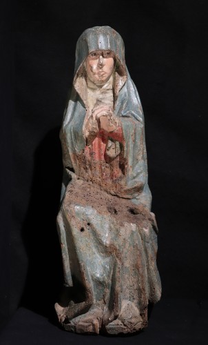 &quot;Vesperbild&quot;, Germany, late &#039;400 - Sculpture Style Middle age