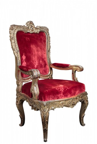 Gilt armchair, Rome Early 18th century