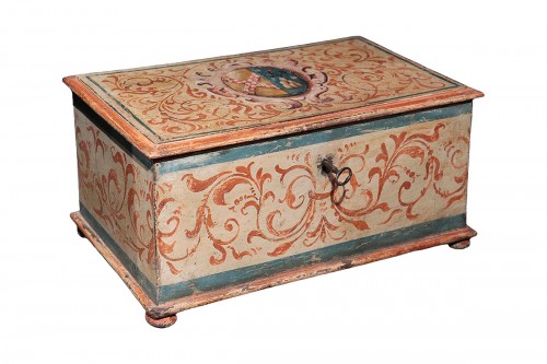 Lacquered Casket, Tuscany 18th Century