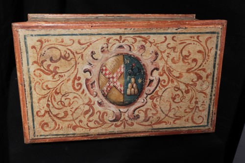 Objects of Vertu  - Lacquered Casket, Tuscany 18th Century