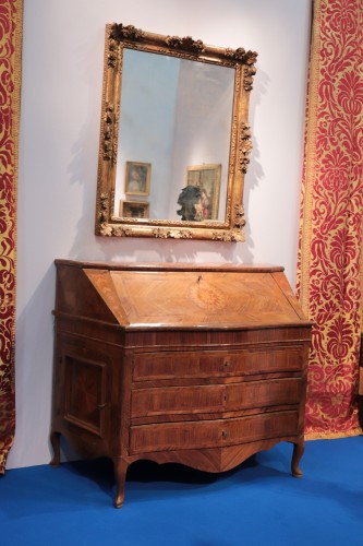 Commode scribanne, Italie 18e siècle - Louis XV