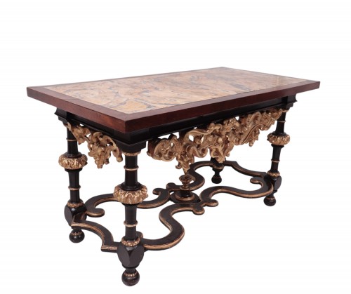 Furniture  - Console With Scagliola top, Florence, 17th Century