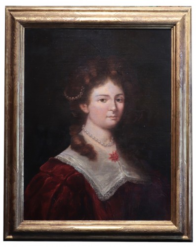 Portrait d'une Dame, peintre français du 18e siècle